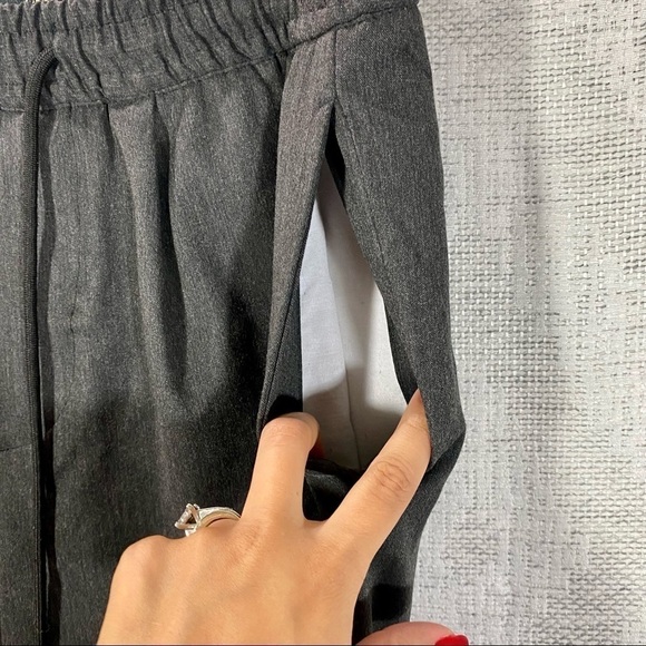 Zara straight leg charcoal joggers size S - Picture 5 of 7